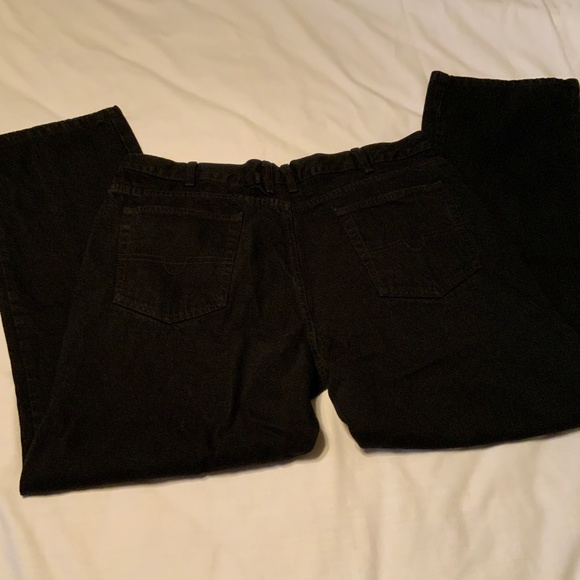 ROADRUNNER Straight Fit Black Cotton Denim Jeans (39”W x 31.5”L) New! - Picture 3 of 9
